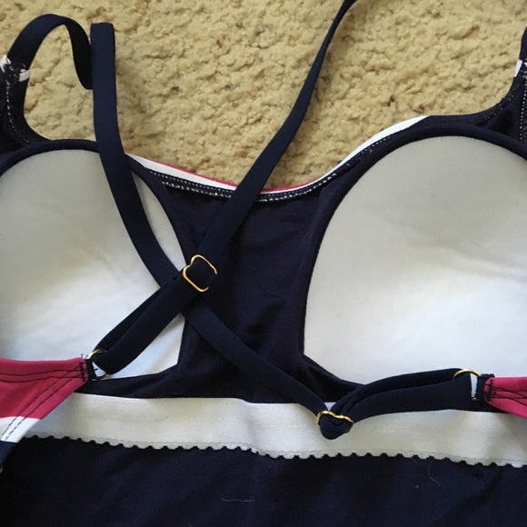 Tommy Bahama NWT nautical stripe size 8 swimsuit - Picture 5 of 8